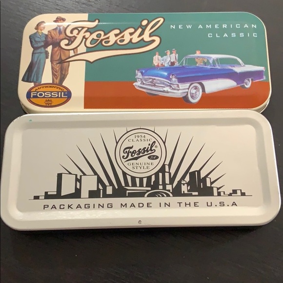Fossil New American classic tin box - Picture 5 of 8
